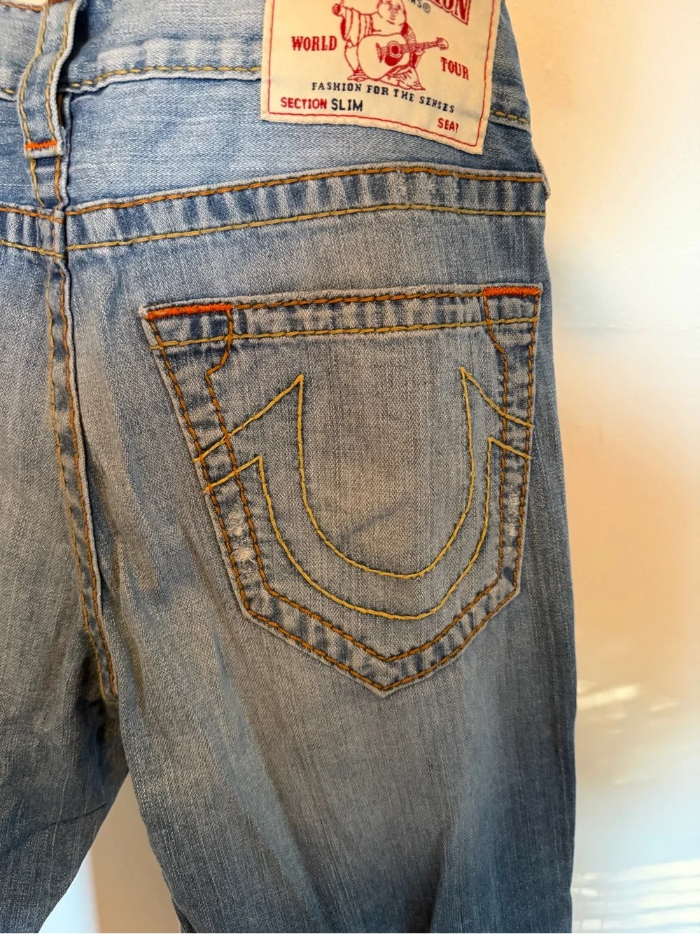 True Religion distressed front